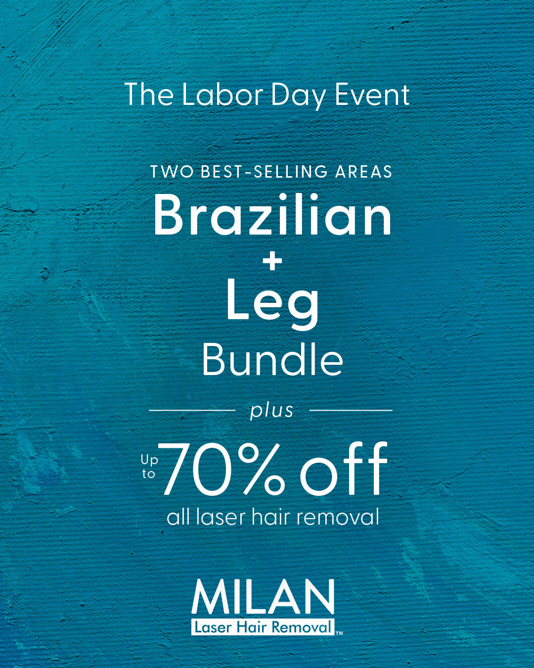 Milan Laser Hair Removal Facebook ad