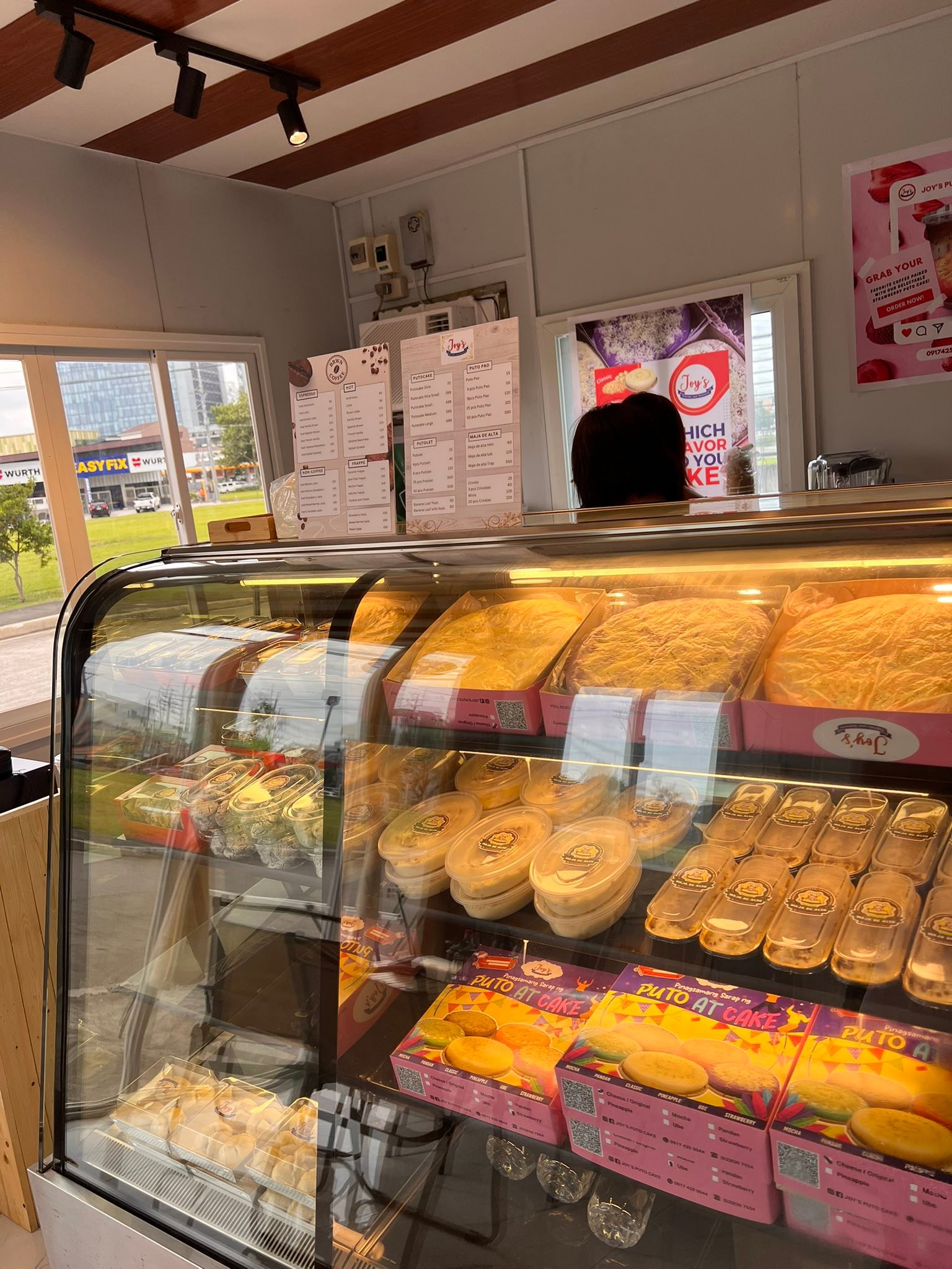 Joy's Putocake Southwoods Facebook ad: Now Open! Joy’s Putocake Southwoods, your sweet treat…