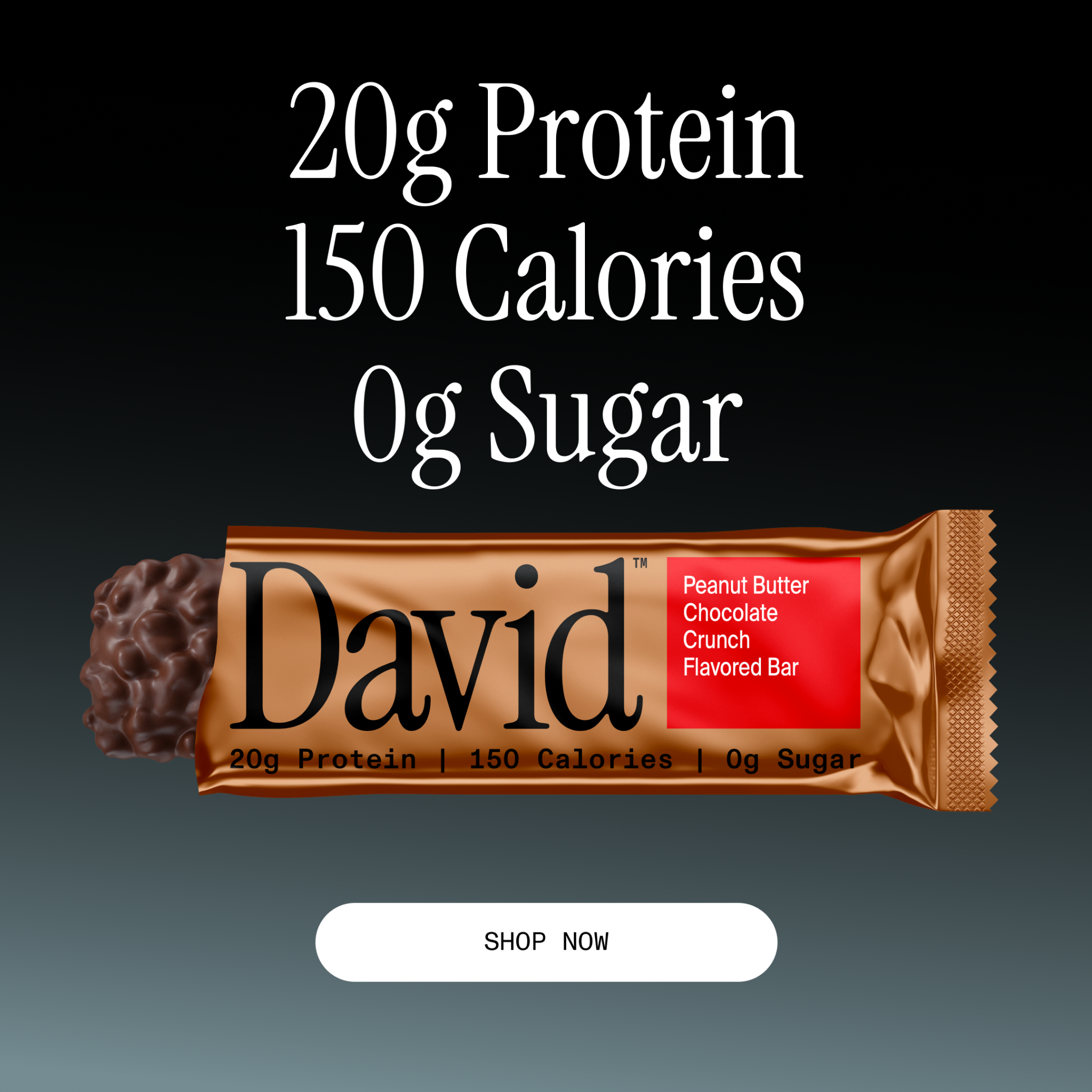 David Protein Facebook ad