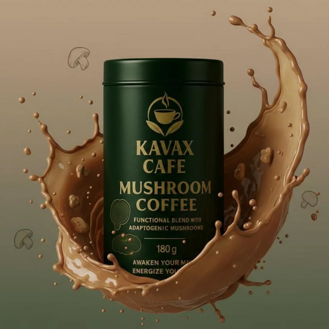 kavaxcafe Facebook ad: Something extraordinary is brewing.