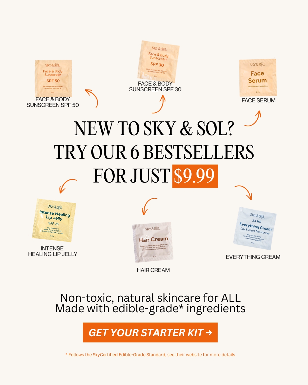 Sky&sol Facebook ad