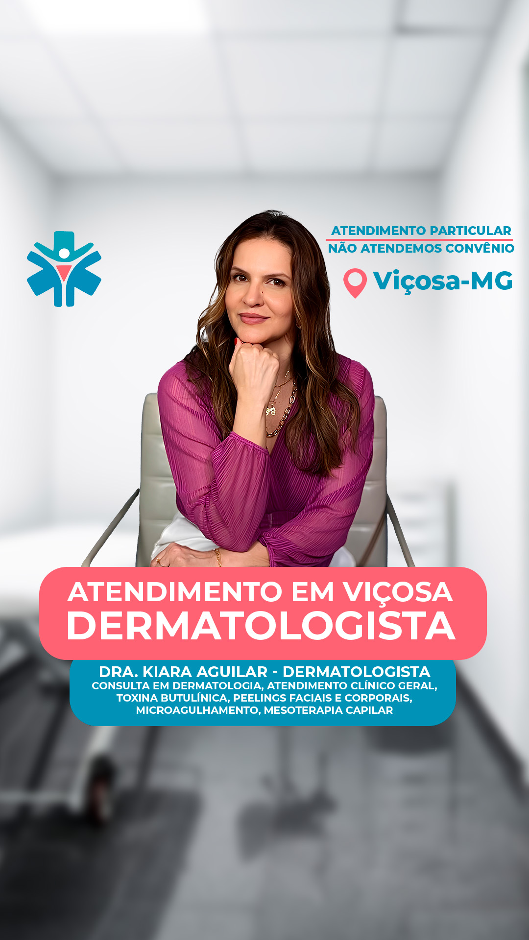 Clinical Center Viçosa Facebook ad: Agende sua consulta