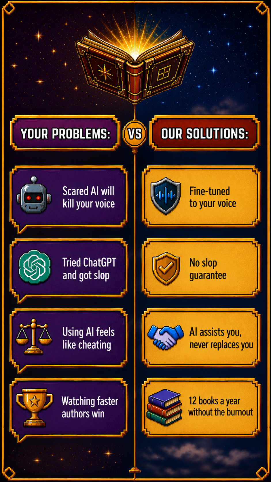 The Nerdy Novelist Facebook ad