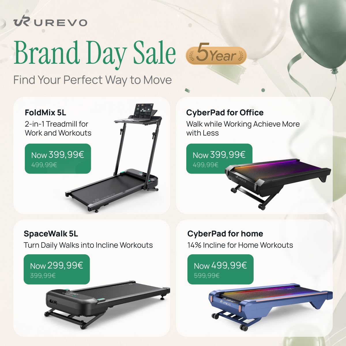 UREVO Facebook ad