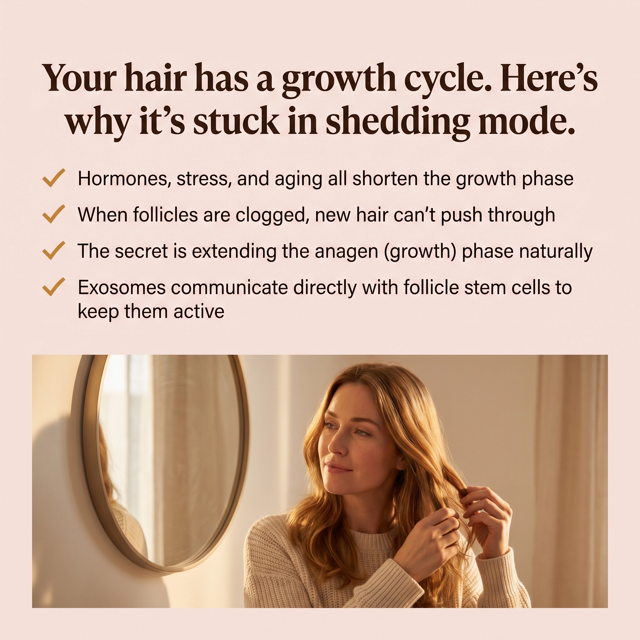 Avera Facebook ad: Korea's #1 Hair Growth Serum