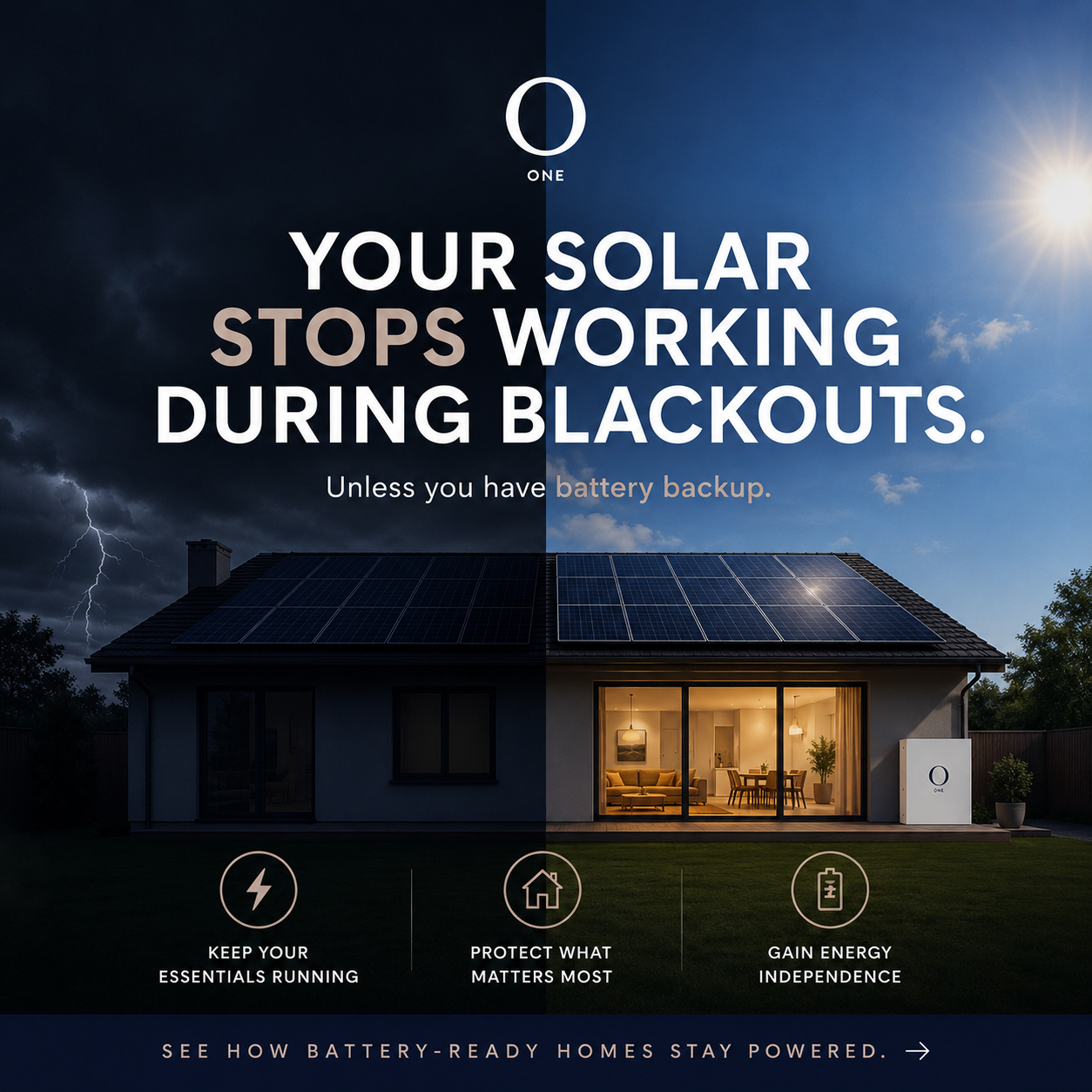 One Solar Australia Facebook ad