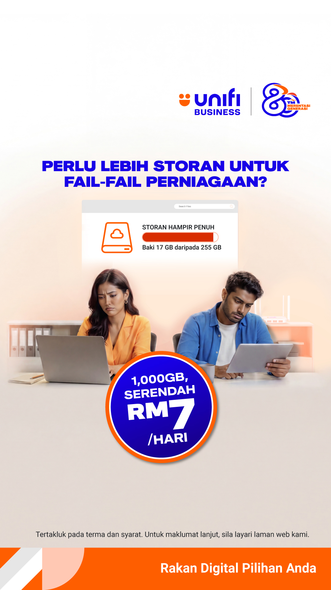 Unifi Business Facebook ad