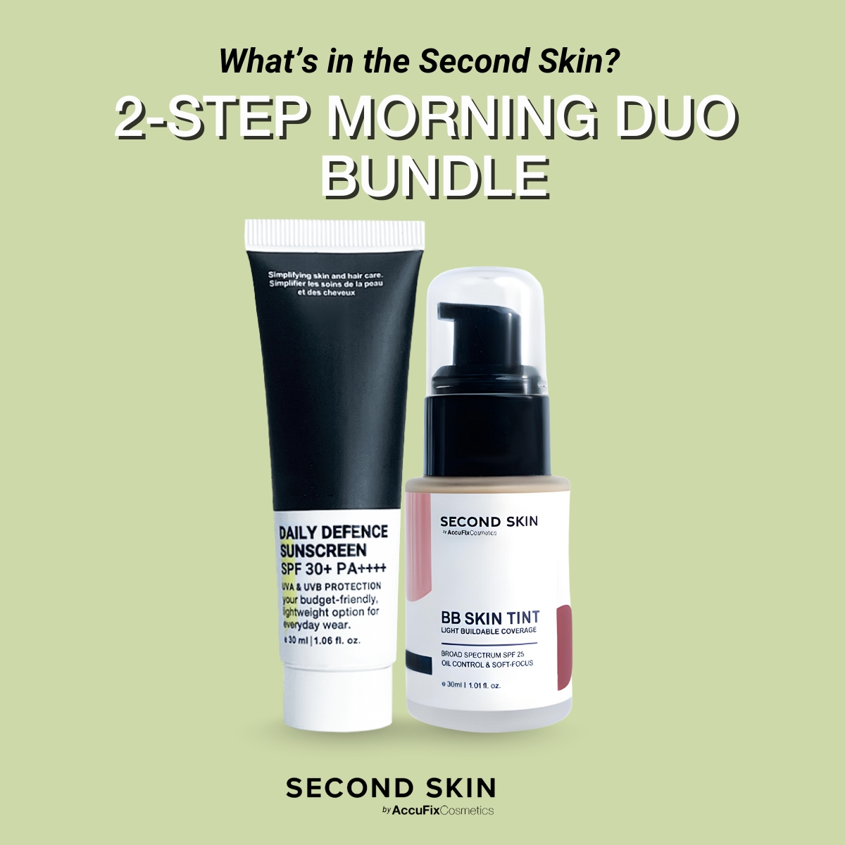 AccuFix Cosmetics Facebook ad