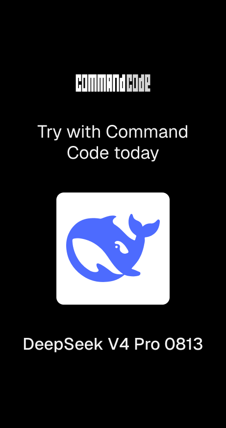 Command Code Facebook ad: Best coding agent harness for open models with low cost…