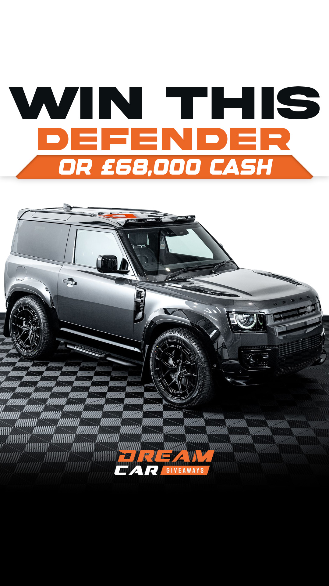 Dream Car Giveaways Facebook ad
