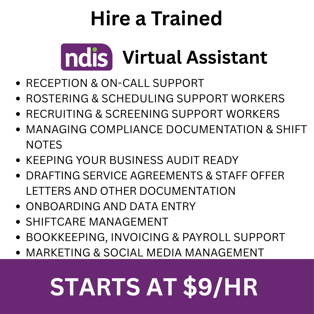 NDIS Remote Talent Facebook ad