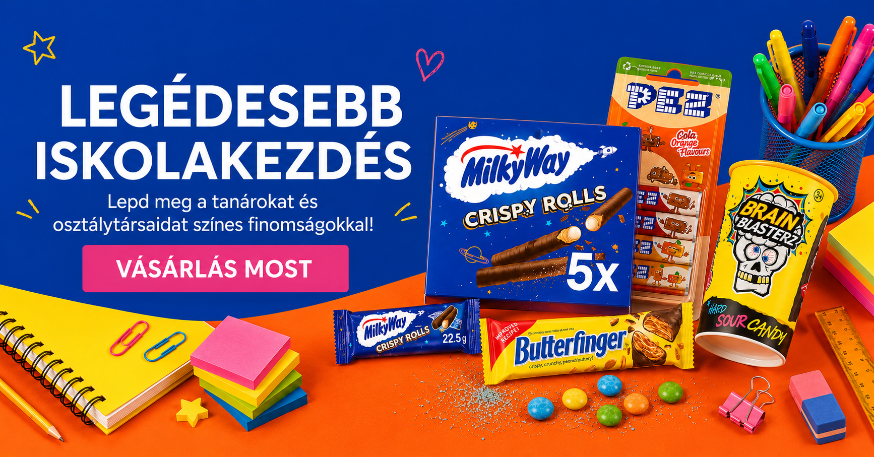 Cukigumi.hu Facebook ad: 20% kedvezmény iskolakezdésre