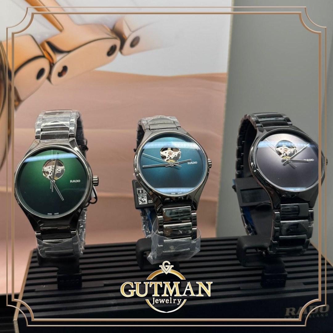 תכשיטי גוטמן - Gutman Jewelry Facebook ad: קולקציית שעוני RADO של תכשיטי גוטמן
