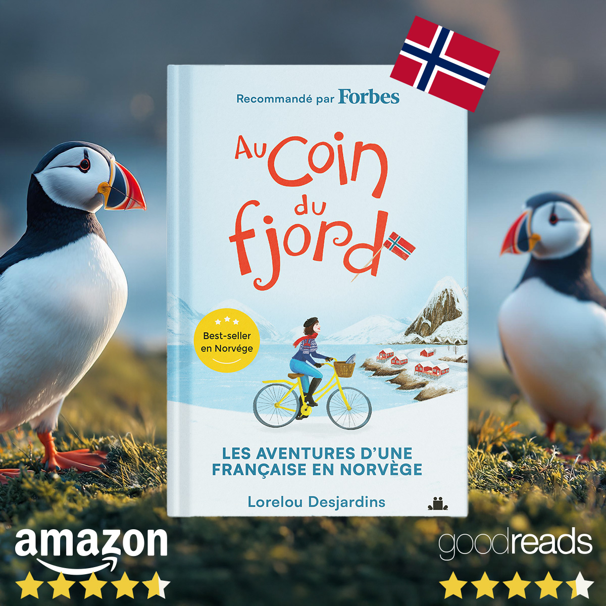 Au coin du fjord Facebook ad from Nov 17, 2025