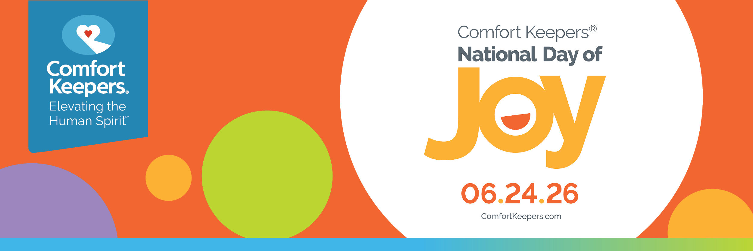 Comfort Keepers - Oakland County, MI Facebook ad: National Day of Joy