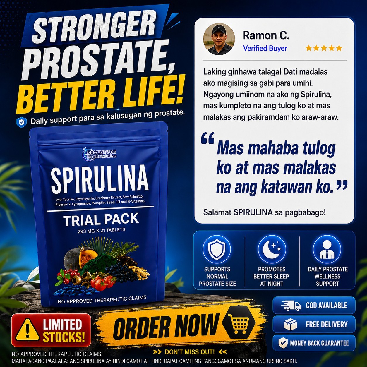 DS Venture Corporation Facebook ad: ๐ฃ๐ฟ๐ผ๐๐๐ฎ๐๐ฒ ๐ช๐ฒ๐น๐น๐ป๐ฒ๐๐ ๐ฆ๐๐ฝ๐ฝ๐ผ๐ฟ๐