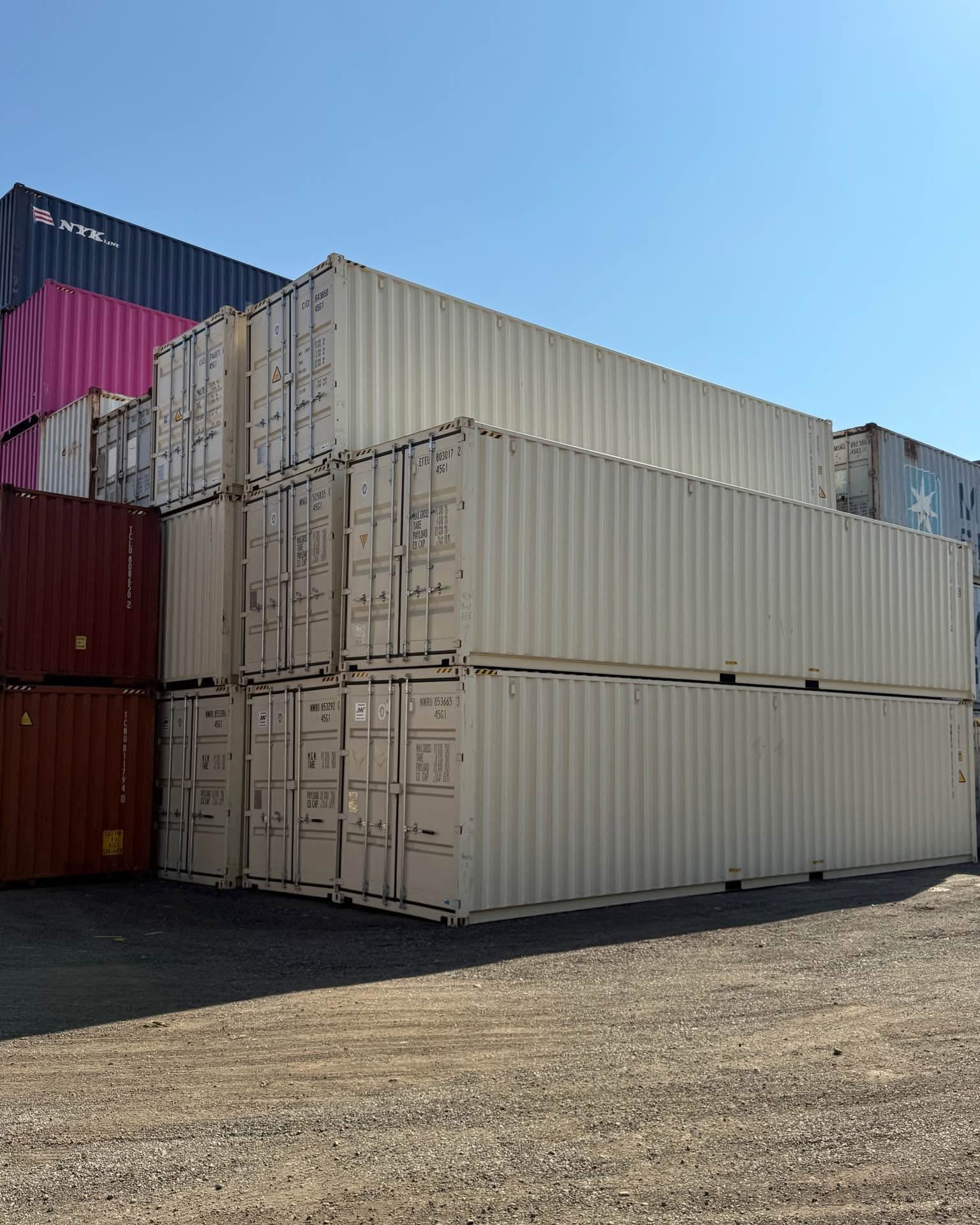 Ony Boboescu Facebook ad: New 40 foot high cube shipping container