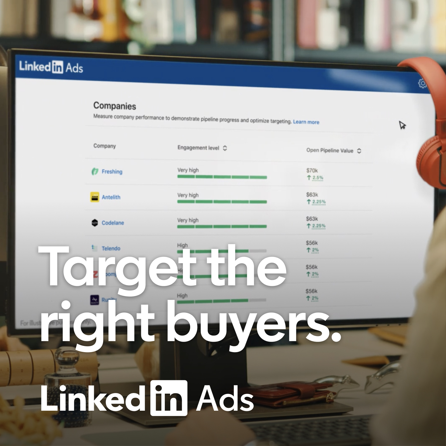 LinkedIn Facebook ad