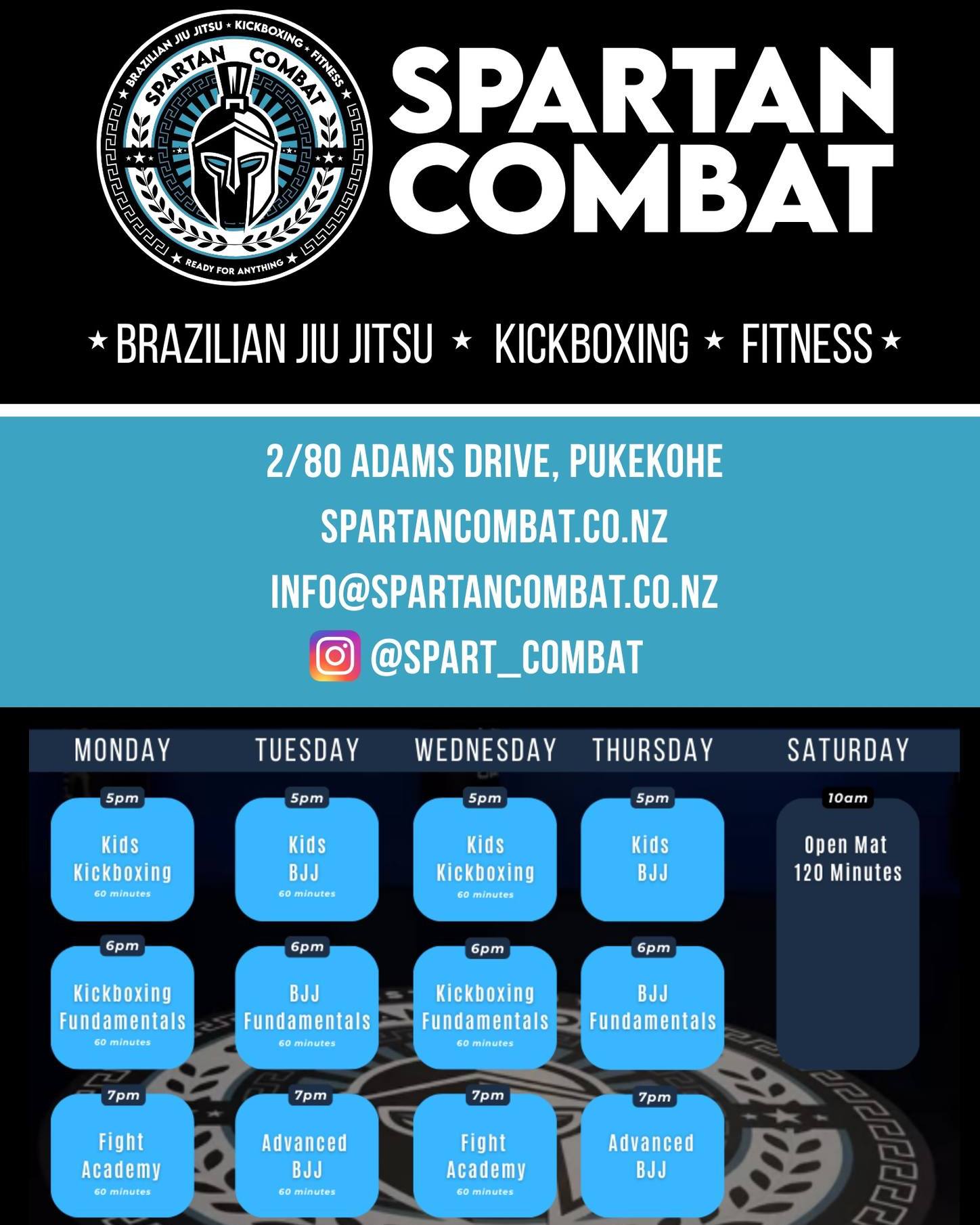 Spartan Combat - Pukekohe Facebook ad