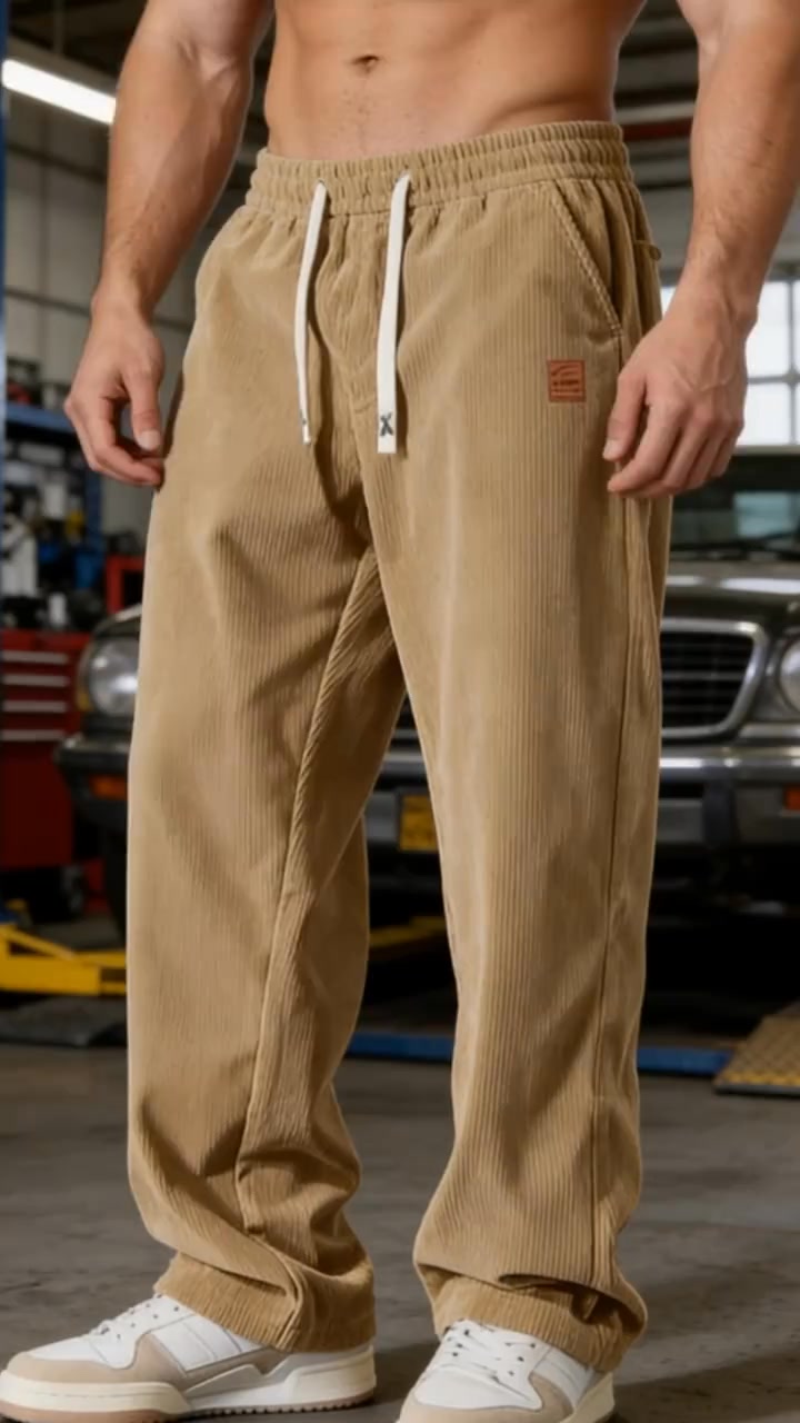Biaotic story Facebook ad: Pantalons à Cordon Homme Coupe Ample, -50%!