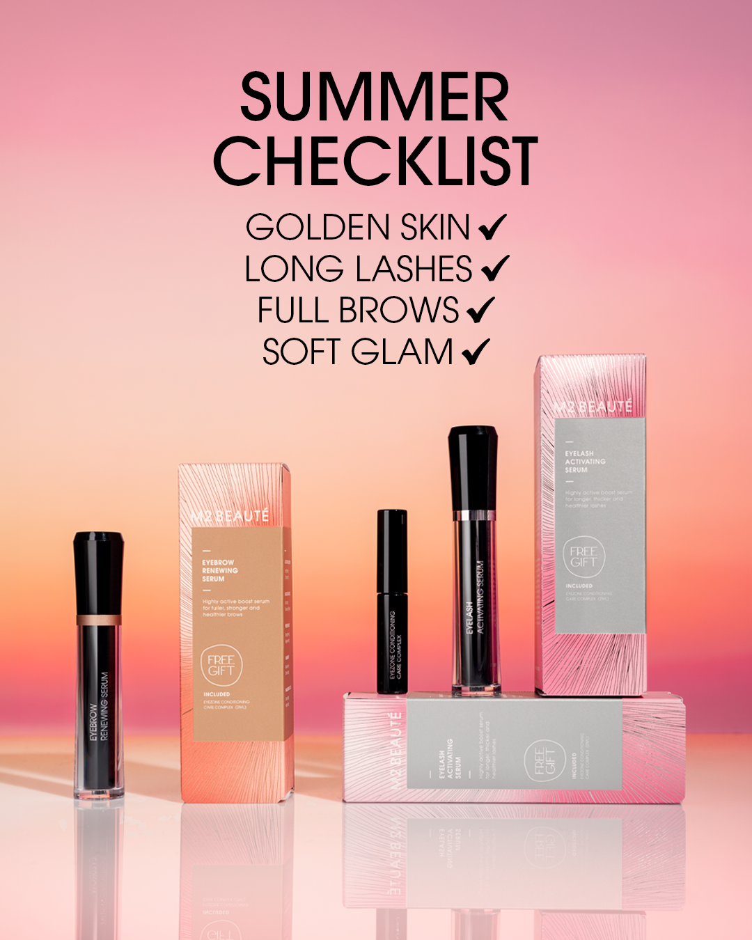 M2Beauté Cosmetics Facebook ad from Jul 15, 2026