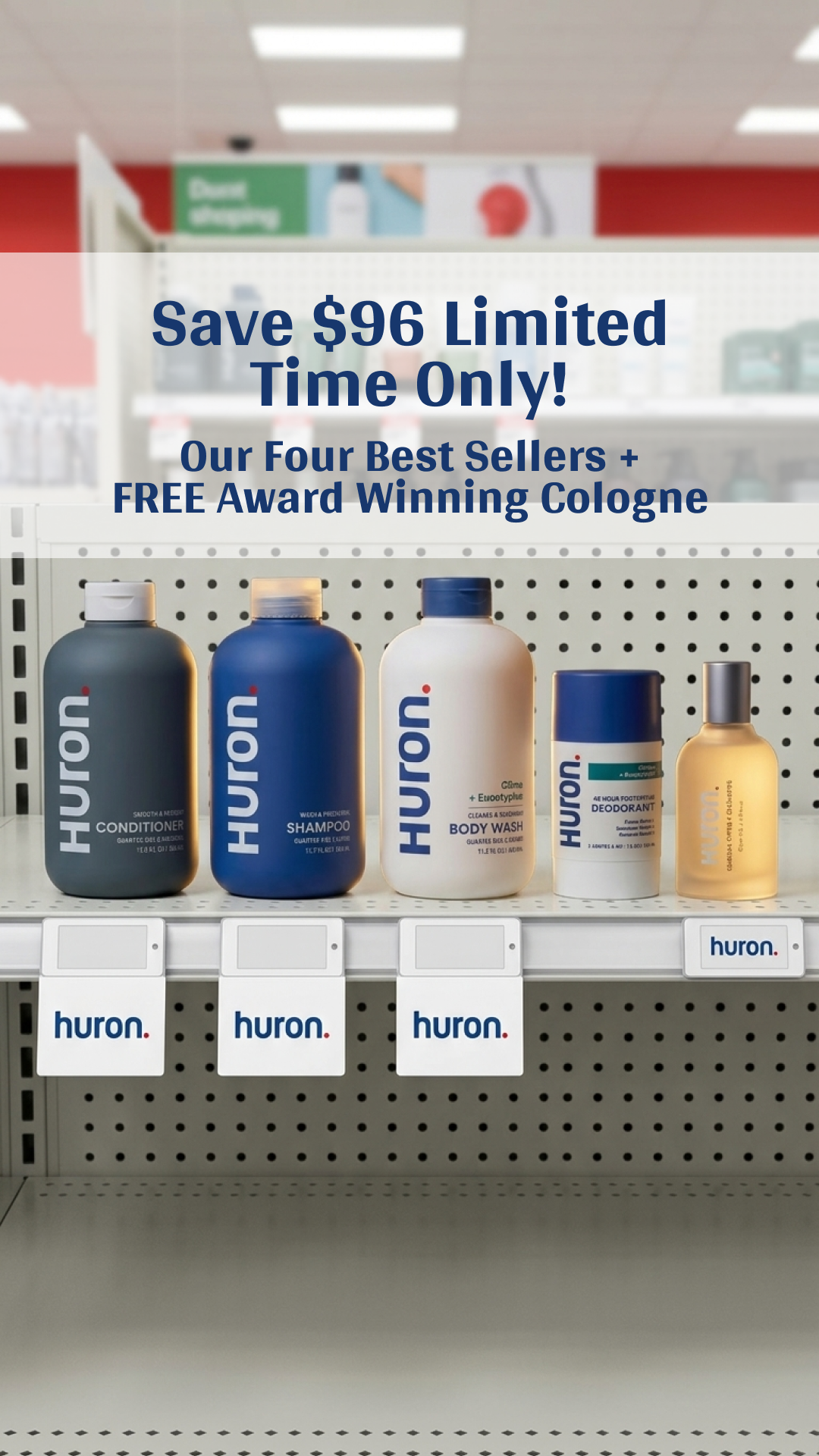 usehuron Facebook ad: Smell So Good She Won't Forget You