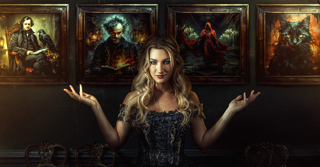 Midnight Creative Facebook ad: Edgar Allan Poe Speakeasy Kerrville, TX Tickets | Fever