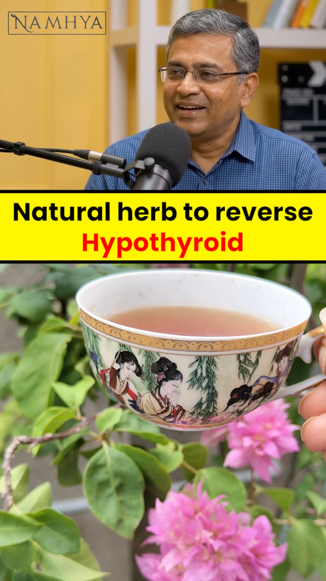 Namhya Foods India Facebook ad: Herbal Thyroid Balance Blend