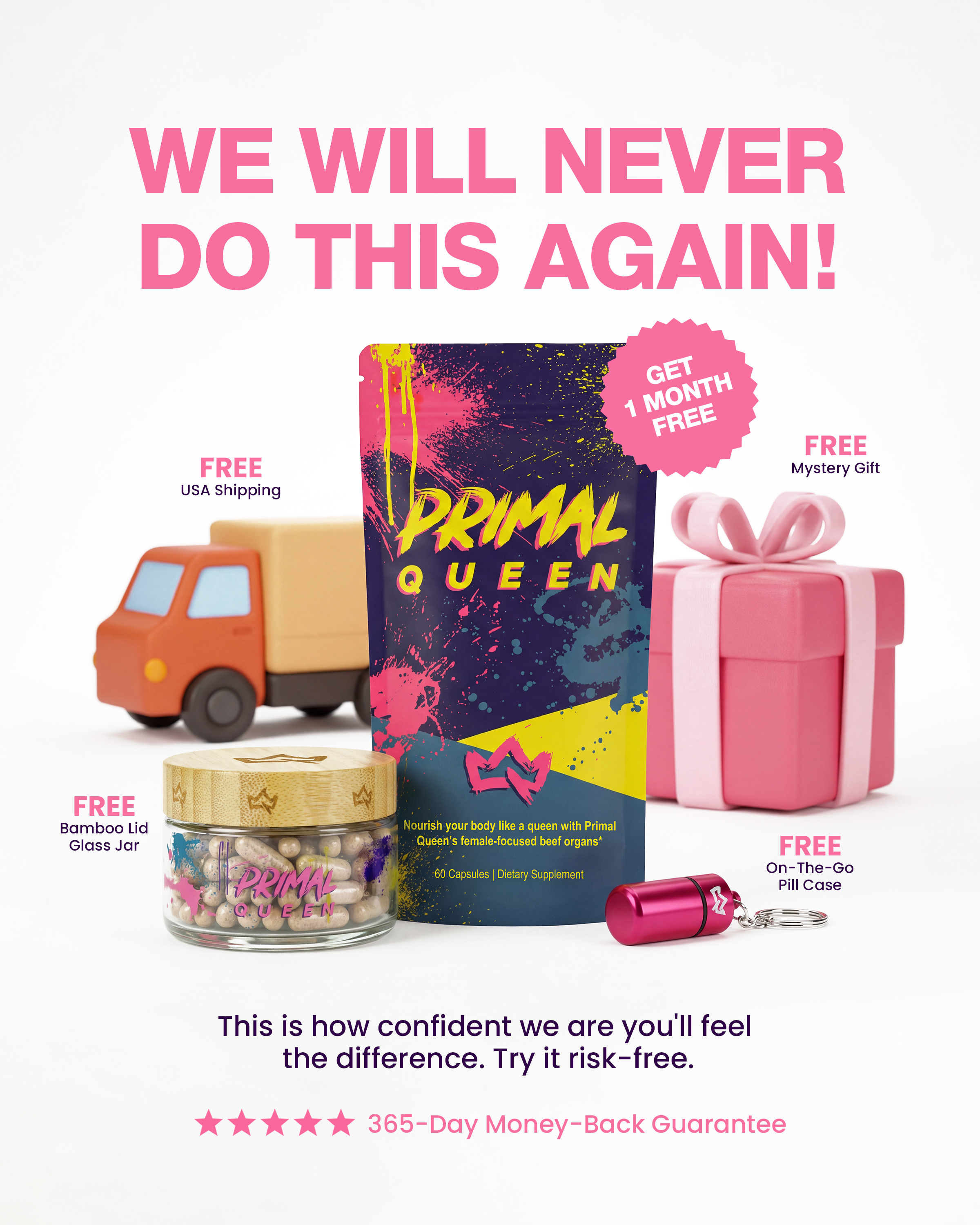 Primal Queen Facebook ad
