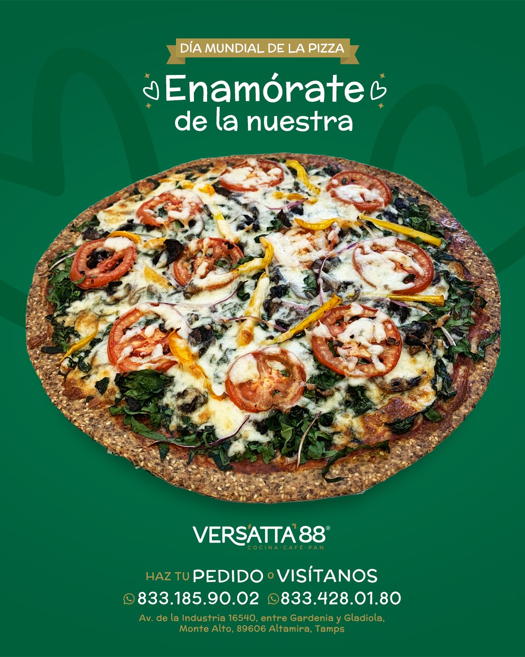 Versatta 88 Restaurante, Cafetería,  Panadería Facebook ad