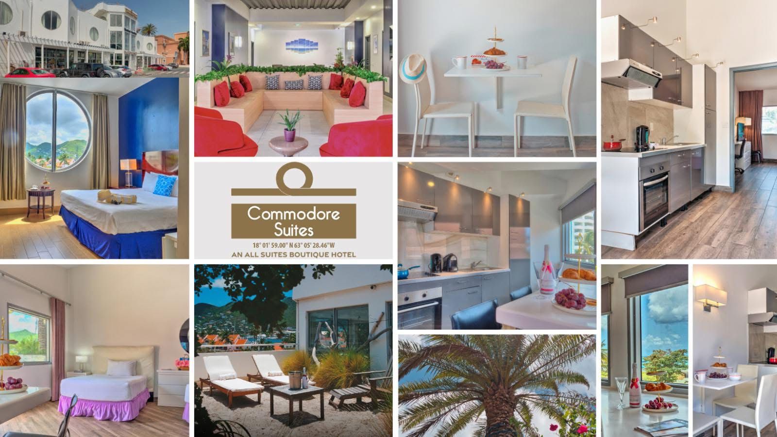 Commodore Suites Facebook ad: Commodore Suites Sint Maarten is now a SureStay…
