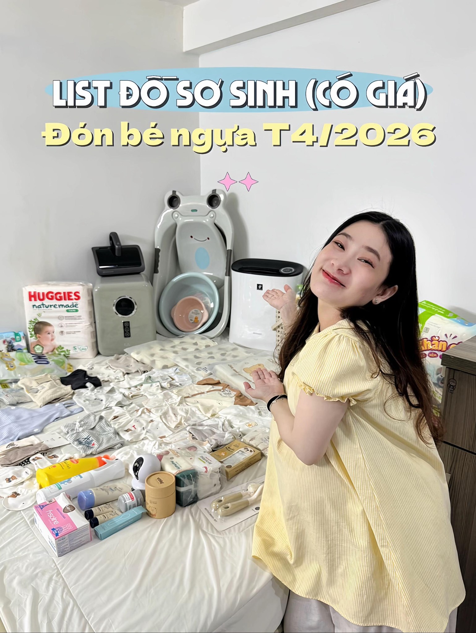 Góc Của Mẹ Bỉm Facebook ad: List đồ sơ sinh (có giá) đón bé…