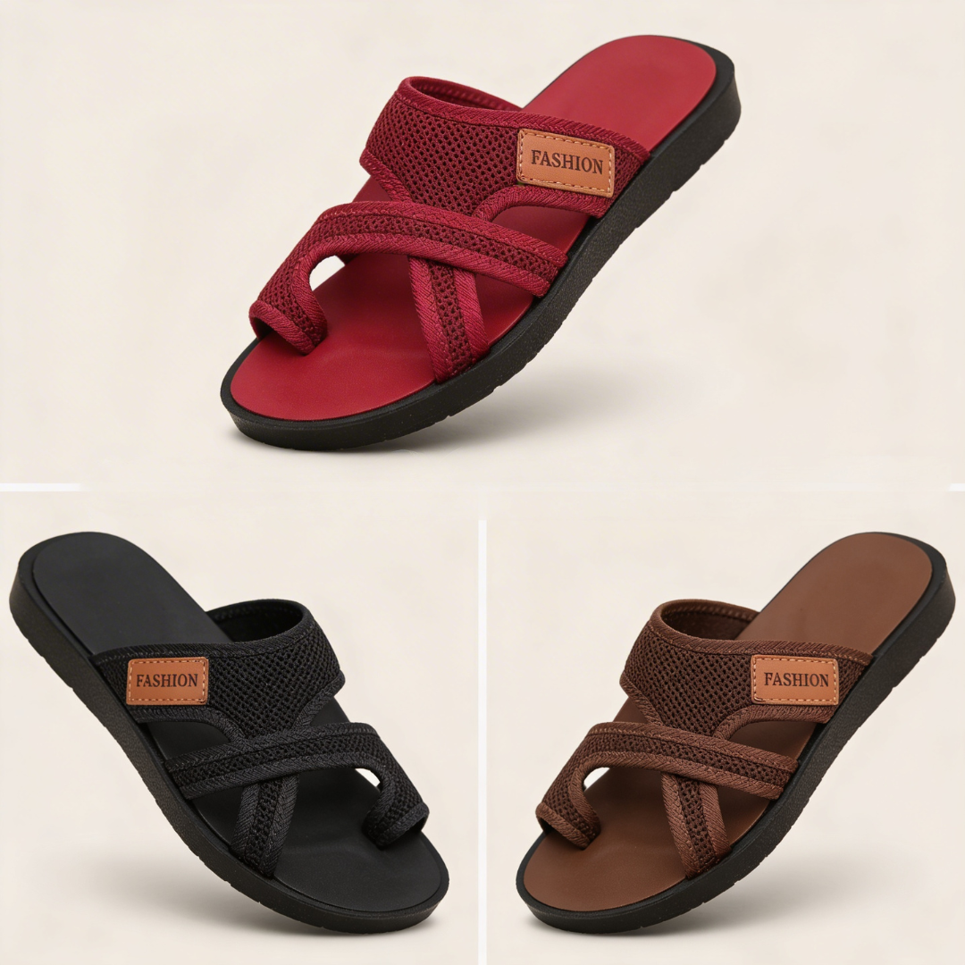 Nicole's Foundry Facebook ad: Comfortable Sandals for Everyday Walking