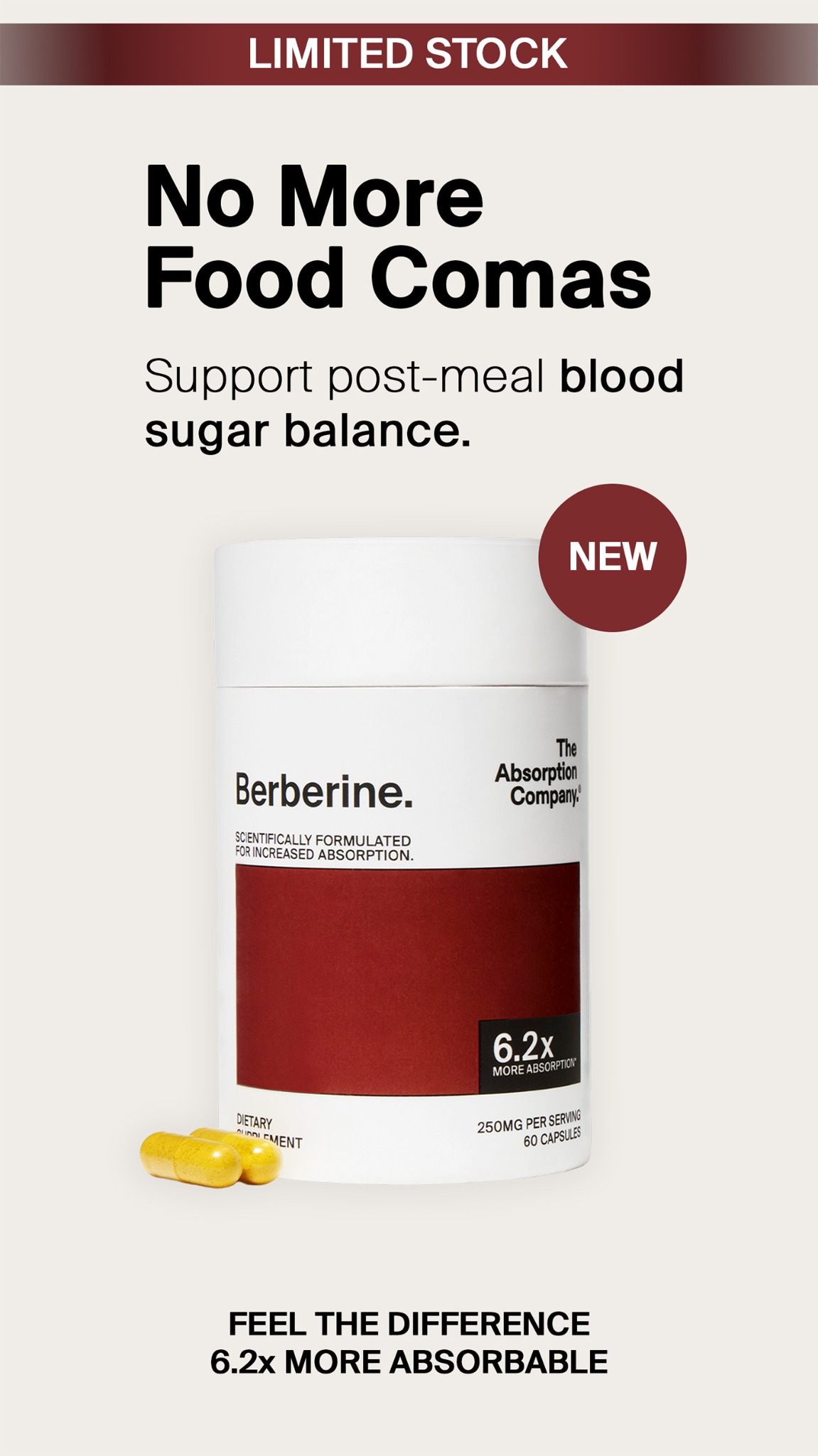 The Absorption Company Facebook ad