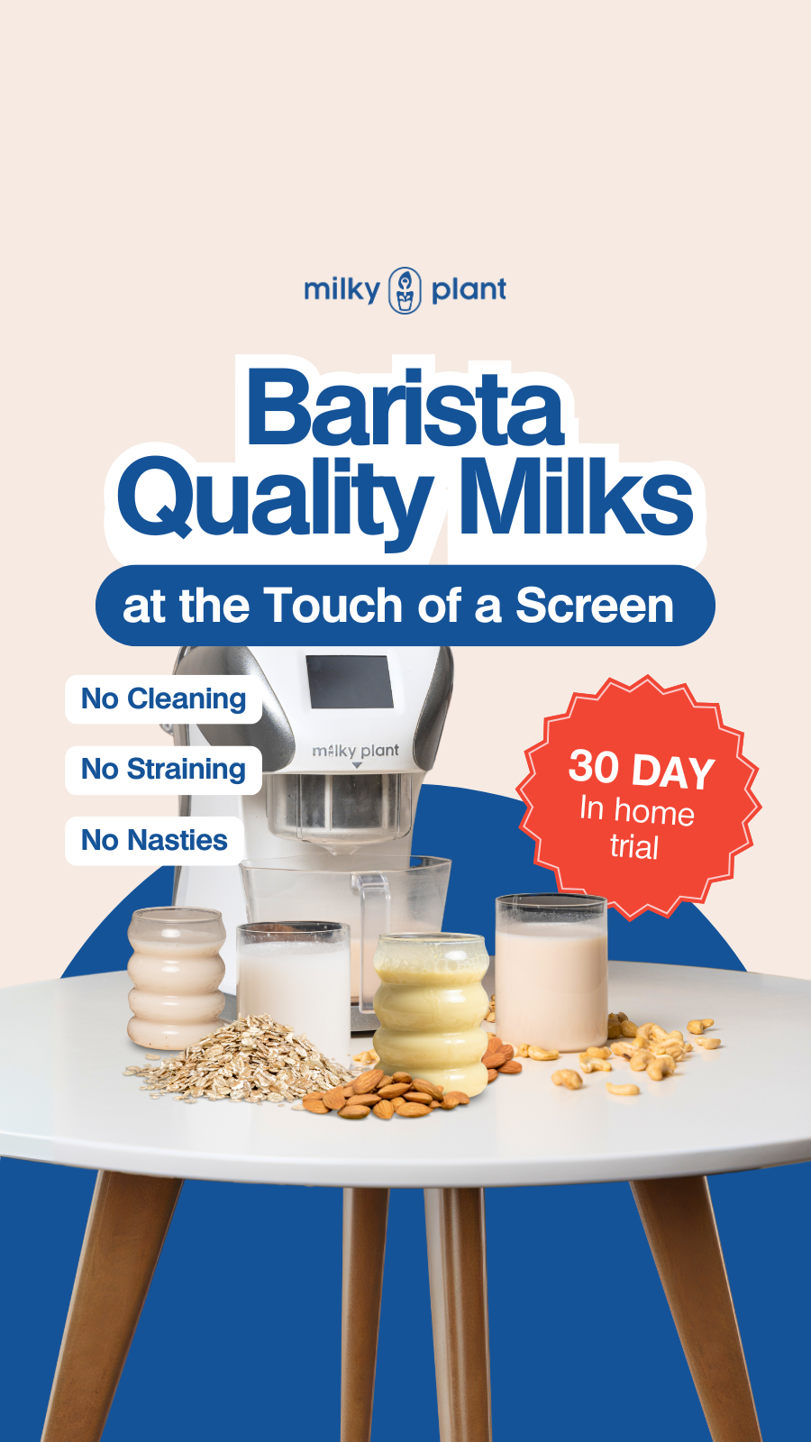 Milky Plant Facebook ad