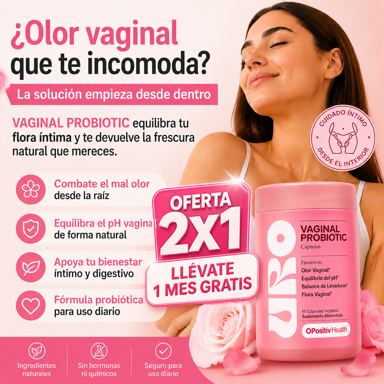 NutrexStore EU Facebook ad: Bienestar íntimo todos los días