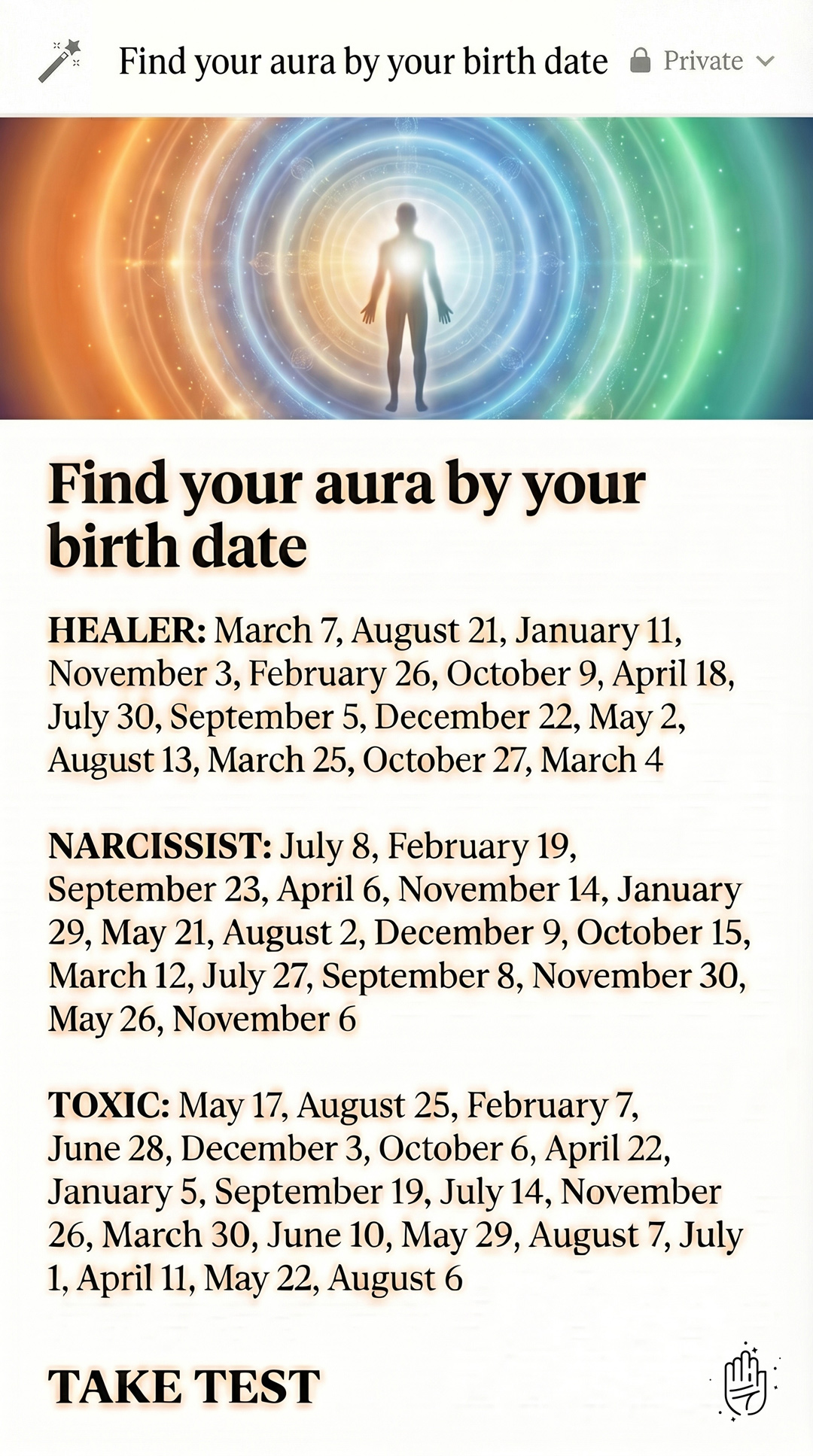 Perfect Match Astro Facebook ad