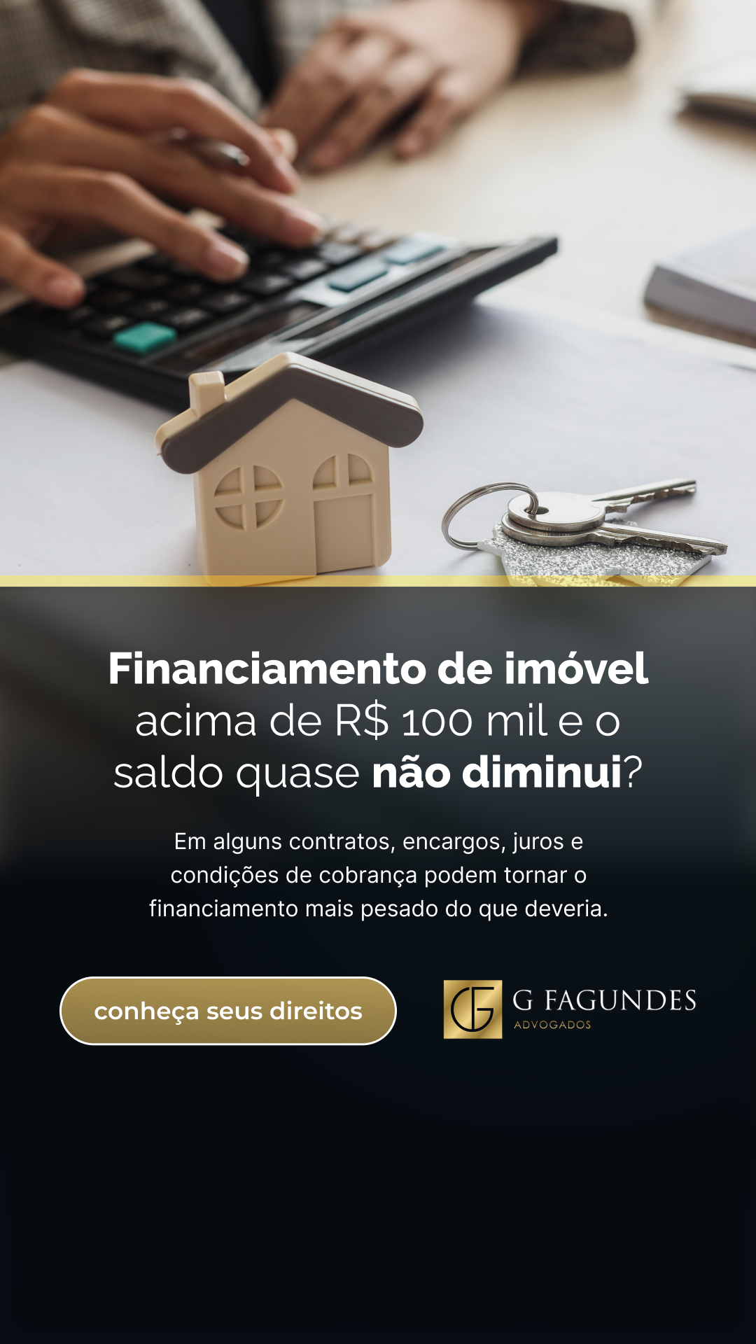 G Fagundes Advogados Facebook ad from Jun 12, 2026