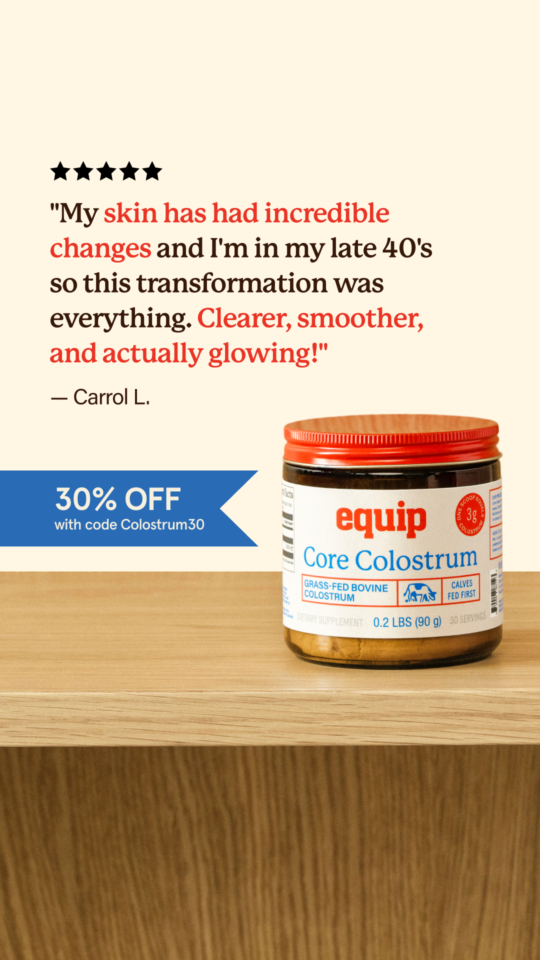 Equip Facebook ad