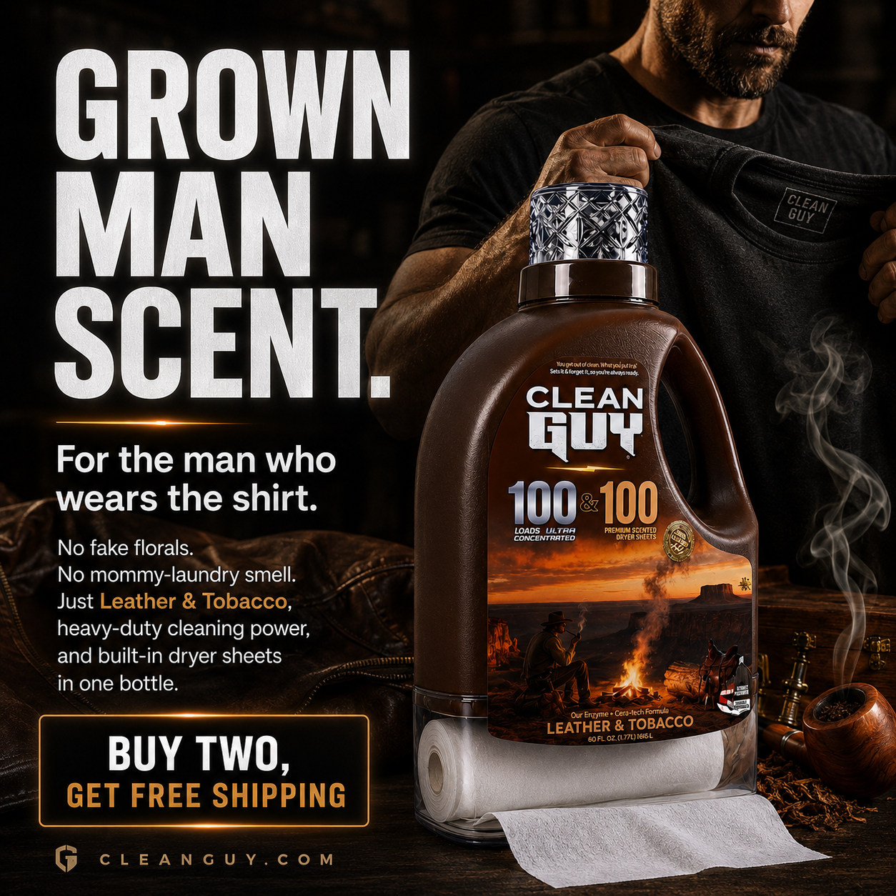 Clean Guy Facebook ad