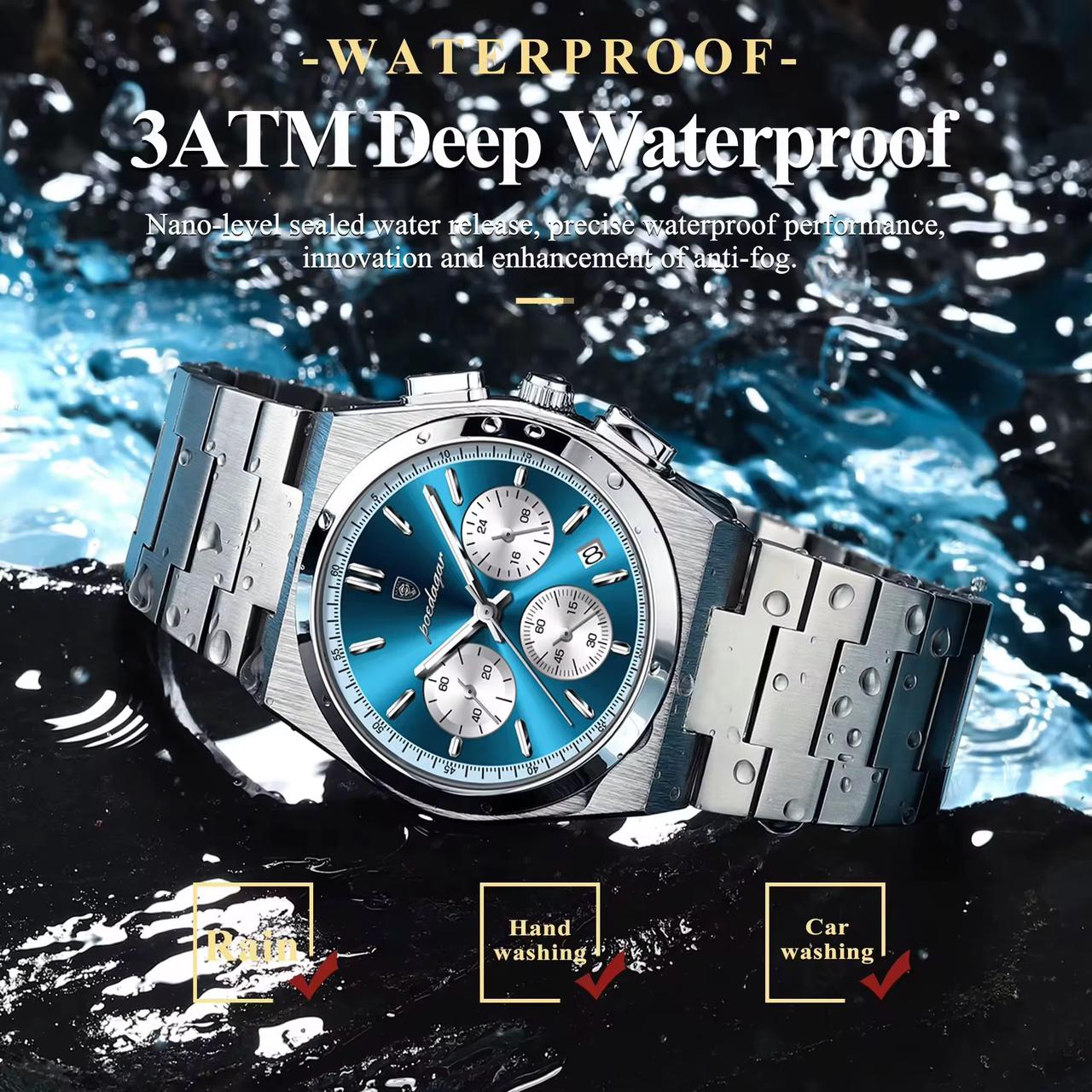 Lufele Facebook ad: POEDAGAR 970 Luxury Quartz wristwatches Waterproof…
