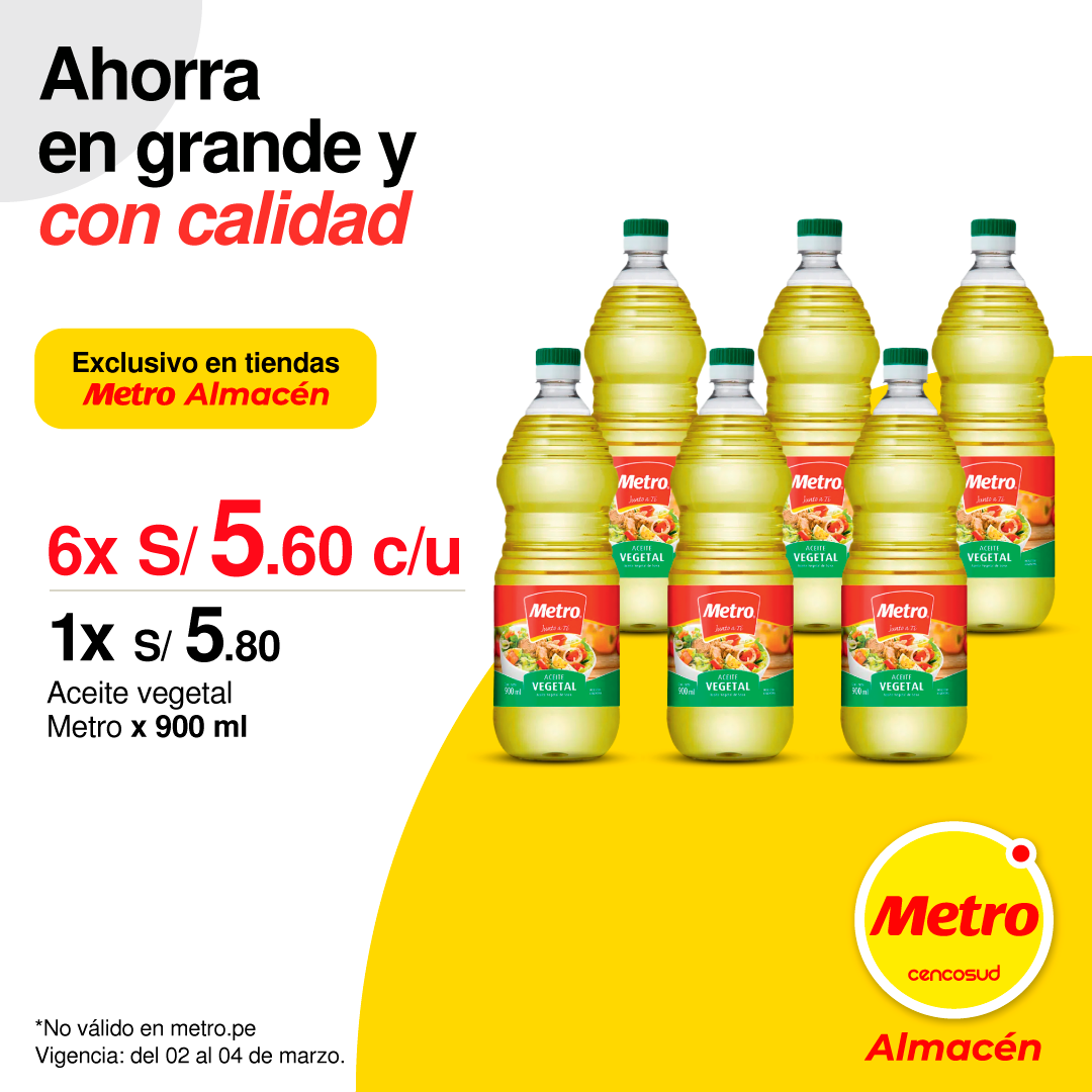 Metro Facebook ad