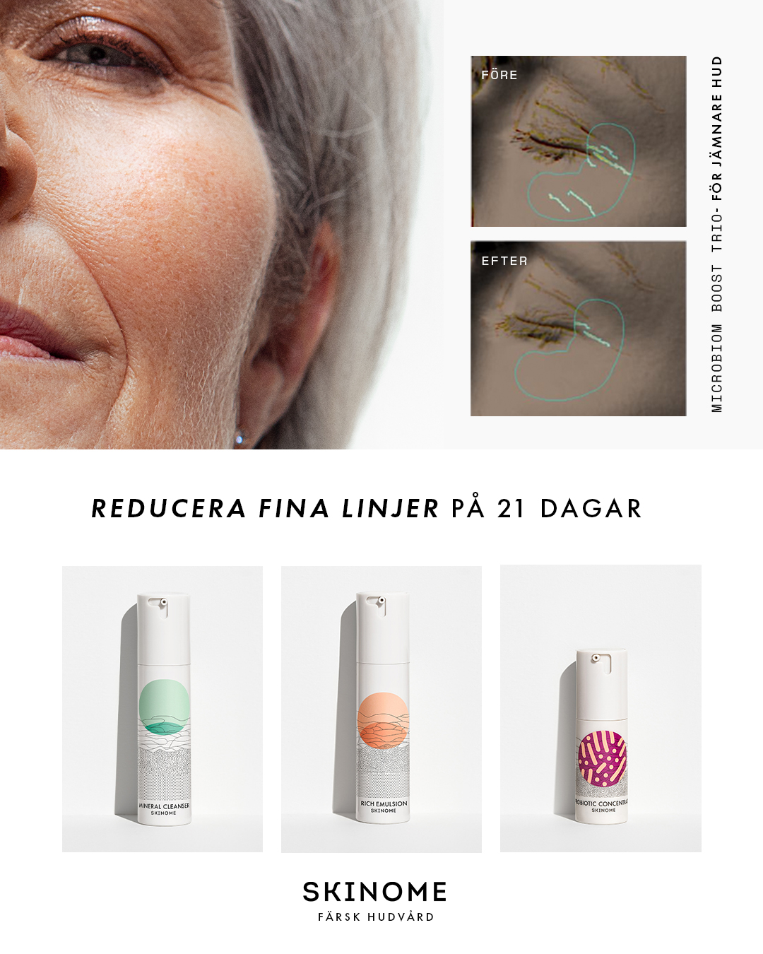 Skinome Facebook ad