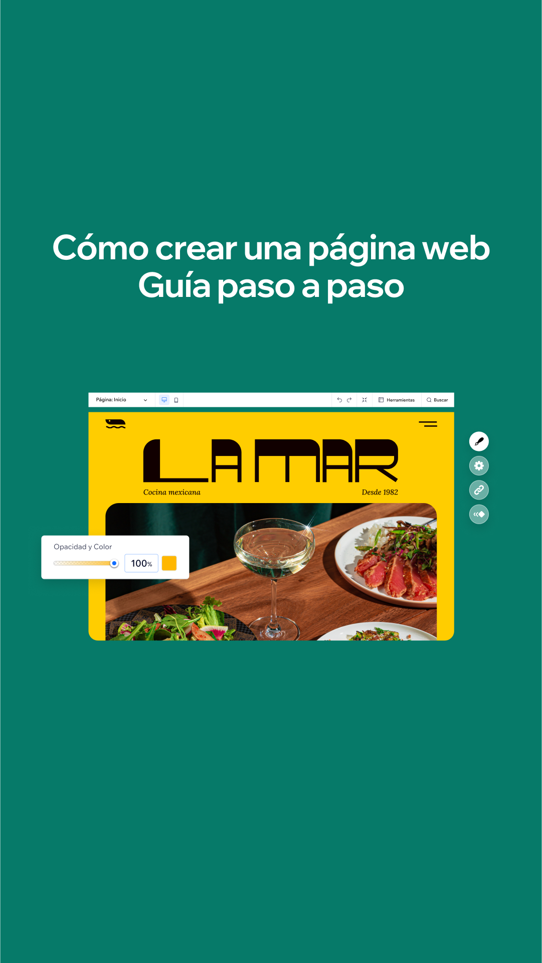 Wix Facebook ad