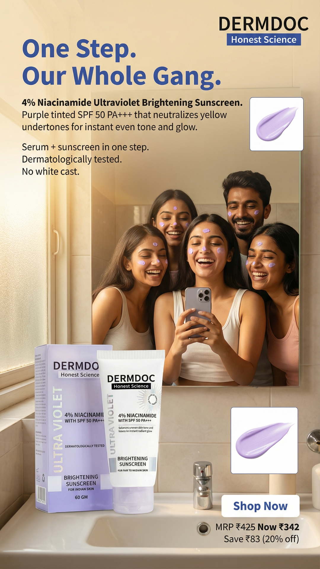 Purplle Facebook ad