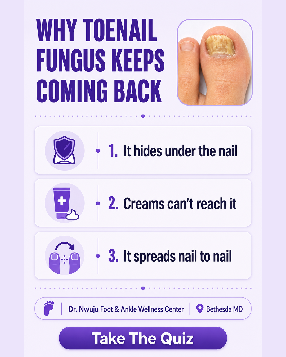 Foot and Ankle Wellness Center Facebook ad from Jul 2, 2026