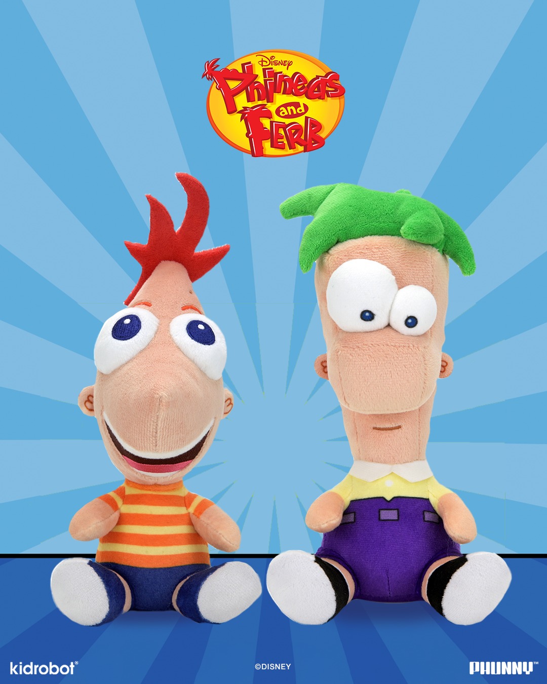 Kidrobot Facebook ad: Disney's Phineas and Ferb