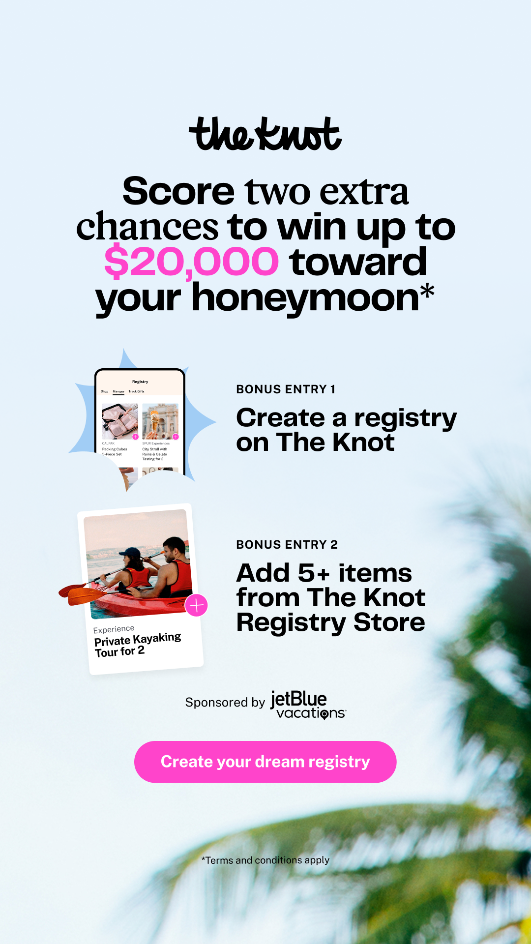 The Knot Facebook ad