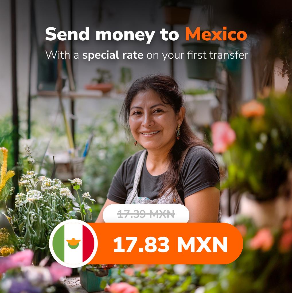 Ria Money Transfer Facebook ad