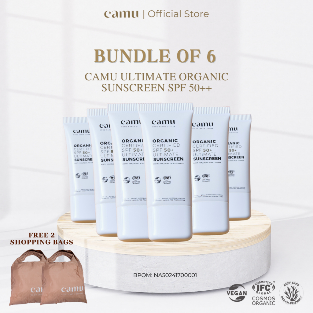 Camu Organic Skincare Facebook ad